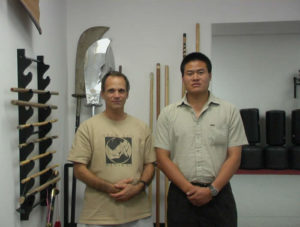 Steve and Grand Master Wang