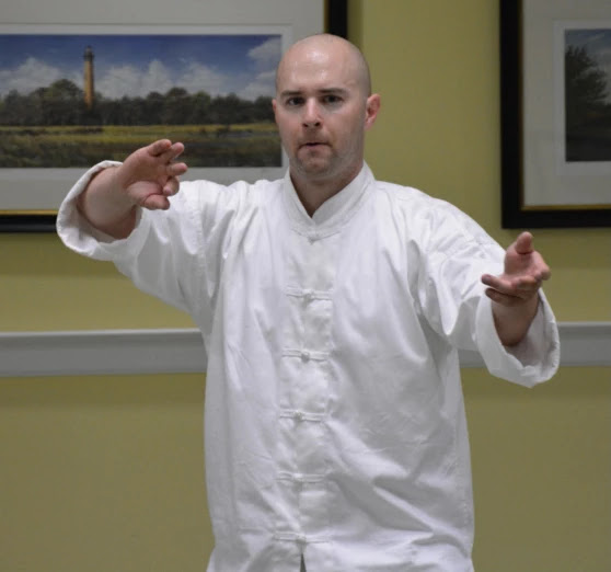 Mike Dolan Fliss demonstrating Chen Tai Chi